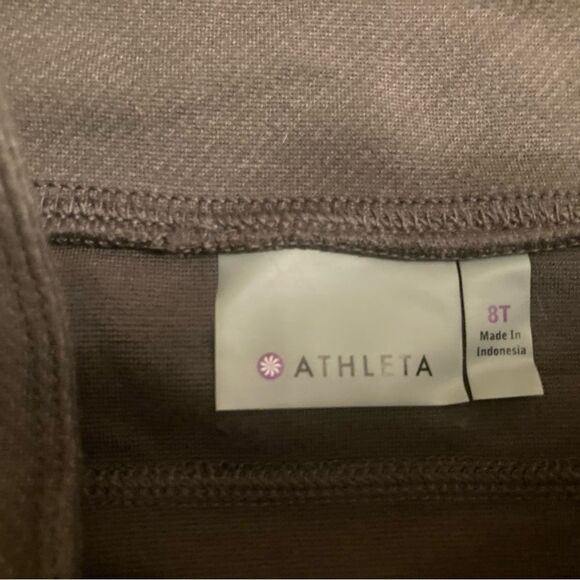 Athleta Light Gray/Olive Everyday Skort - Picture 2 of 8